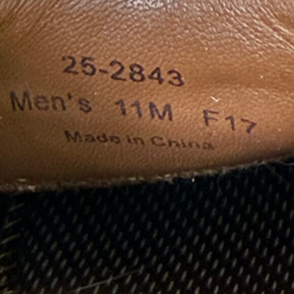 Johnston & Murphy Colvard XC4 Sheepskin Leather Shoes Men\'s 11 Slip On Loafer main image 8